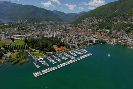 der Regionalhafen Locarno